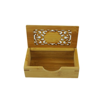 Business gifts wood business card case bamboo holder