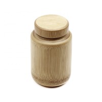 High Quality Handmade Tea Caddy Natural Bamboo Tea Leaf Storage Jars Food Seed Coffee Bean Storage Holder