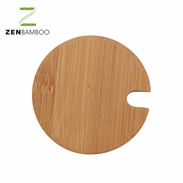 Customized Bamboo Wood Lid/ Bamboo Cup Lid